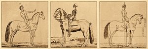 Instructies over de houding te paard door Unbekannter Künstler