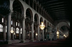 Interieur van de Gebedshal, ca. 705-715 na Christus