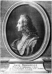 Jacques Bernoulli, Zwitserse wiskundige, ca. 1700