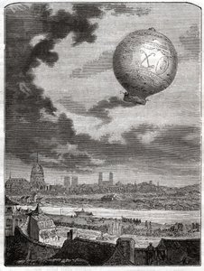 Jean Francois Pilatre de Rozier door Unbekannter Künstler