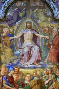 Jezus Christus in Majesteit. Abdij van Klosterneuburg, Wenen, Oostenrijk door Unbekannt