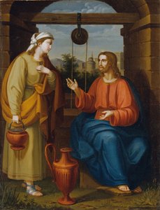 Jezus en de Samaritaanse vrouw bij de bron