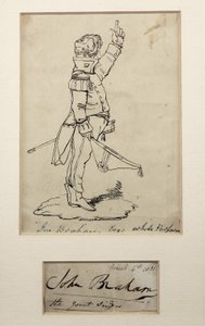 John Braham tekening maart