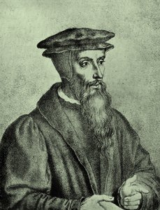 John Calvin door Unbekannter Künstler
