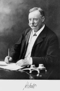 John Muter, voorzitter van de Society of Analytical Chemistry