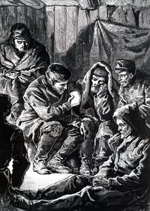 John Richardson tijdens een Franklin overland arctische expeditie door Unbekannt
