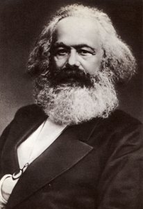 Portret van Karl Marx