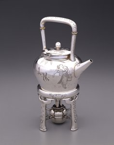 Ketel op standaard, 1879 door Unbekannt