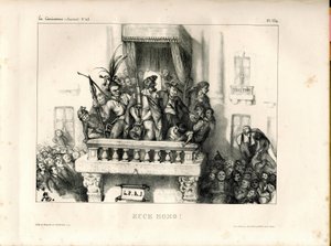 La Caricature (1830) politiek, Satirisch in ZW