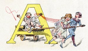 Letter A: Hitch Fun (uit Alphabet van Phosphatine Falieres)