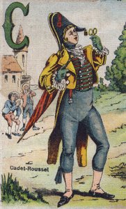 Letter C: Cadet Roussel (uit Drolatic album) door Unbekannt