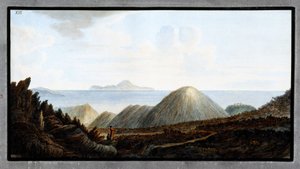 Kleine bergen onder de Vesuvius, Koninkrijk Napels door Unbekannter Künstler