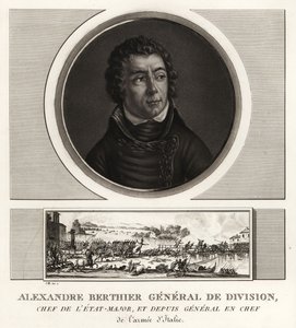 Louis-Alexandre Berthier, Prins van Wagram, Generaal en Chef van het Leger van Italië door Unbekannt