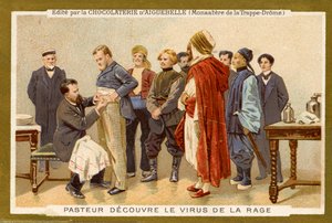 Louis Pasteur ontdekt het rabiesvirus