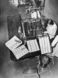 Rekeningen maken, Washington, D.C., ca. 1929