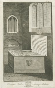 Mavesyn Ridware - Graf van Thomas Carwarden: gravure door Unbekannt