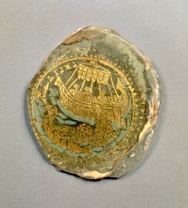 Medallion met afbeelding van Jona en de walvis, Romeins