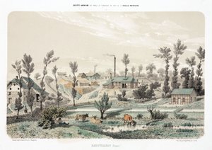 Mijnbouw, Metaalertsen Zinkmijn, Rabotraedt, Pruisen