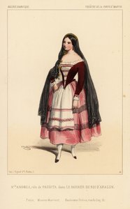 Miss Andrea en Paghita in Le Barbier du Roi d