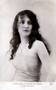 Miss Frankrijk 1920 (ansichtkaart)