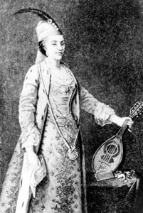 Moeder van de Franse dichter Andre Chenier die in 1767 een literair salon opende