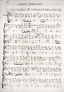 Muziekpartituur van De ingebeelde zieke