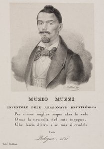 Muzio Muzzi, Italiaanse ballonvaarder