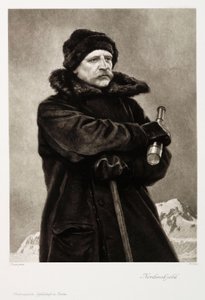 Nils Adolf Erik Nordenskjold, Zweedse geoloog en poolonderzoeker, ca. 1880s
