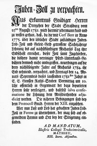 Kennisgeving door het bestuur van Straatsburg van een openbare veiling van het recht om de 
