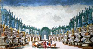 Odysseus met Circe die zijn bemanning in dieren veranderde