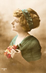 Diana, vrouw Belle Époque door William M. Timlin