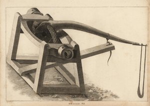 Onager, een soort katapult om stenen te werpen door Unbekannt