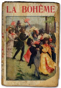 Opera libretto van La Boheme door Giacomo Puccini. 1896 door Unbekannter Künstler