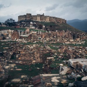 Ottomaanse Kasteel van Ayasuluk, Selcuk, Izmir Provincie, Turkije
