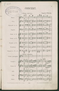 Paganini Vioolconcert Nr. 1, op. 6