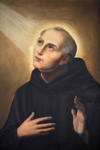 Schilderij in Basilica de San Juan de Dios Granada Spanje