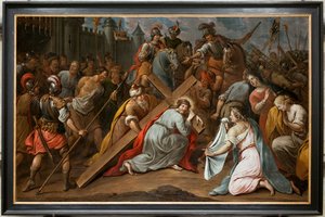 Parochiekerk Sint-Maarten. Schilderij.