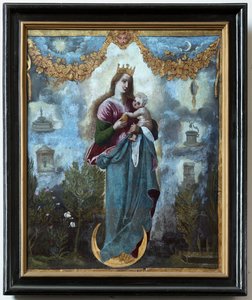 Parochiekerk Sint-Martinus. Onbevlekte Ontvangenis, of Madonna met Kind door Unbekannter Künstler