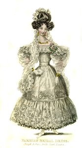 Parijse trouwjurk uit 1830