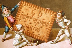 Pepetit beurre Lu - Loire Atlantique N* 206 - Nantes - Musee des Arts Decoratifs - Tentoonstelling “Biscuiterie Nantaise”