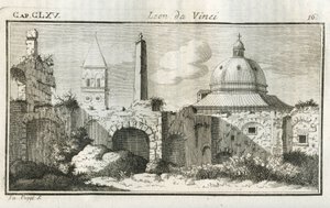 Perspectiefstudies. Gravure uit 