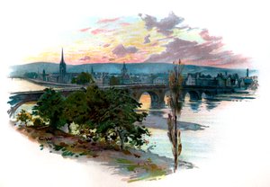 Perth vanaf Bridge End