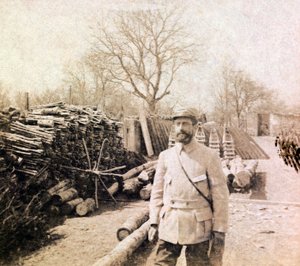 Foto uit een persoonlijk album van een infanterieluitenant tijdens de eerste maanden van de Eerste Wereldoorlog door Unbekannt