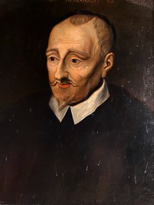 Portret van Ronsard. Priorij van Saint-Cosme, Touraine