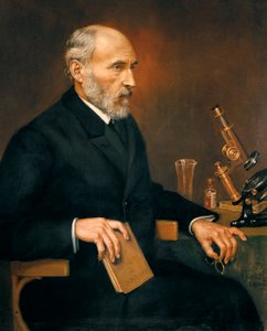 Portret van Santiago Ramon y Cajal (1852-1934), Spaanse arts vader van de neurowetenschap