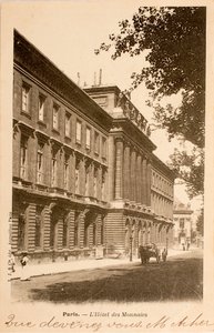 Ansichtkaart/Hotel des Monnins/Parijs/Seine/Ile de France/Frankrijk door William M. Timlin
