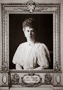 Koningin Mary, gemalin van Koning George V in 1910 door Unbekannter Künstler