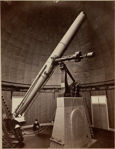 Refractietelescoop met equatoriale montage, Washington DC, VS door Unbekannt