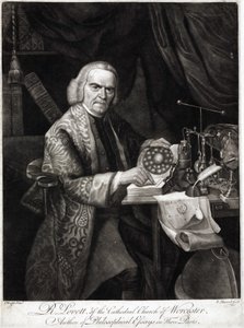 Richard Lovett, Britse natuurkundige, ca. 1750-1780 door Unbekannt