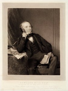 Rowland Hill, bedenker van de penny post
